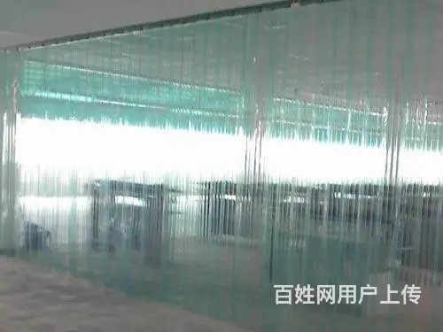 苏州市定制安装塑料软门帘，磁吸门帘，PVC透明门帘 - 图片 1