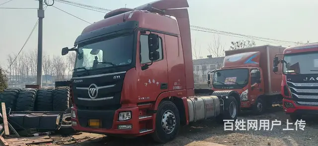 21年6月福田欧曼GTL牵引车430手动挡单驱 - 图片 1