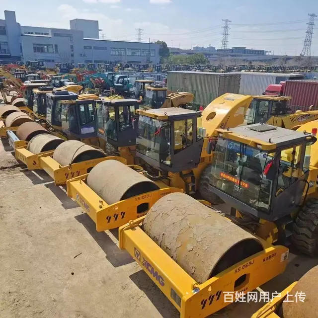 淄博地区二手压路机市场 二手22吨26吨震动压路机 - 图片 7