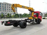 东风单桥新款徐工8吨双泵随车吊可分期付款