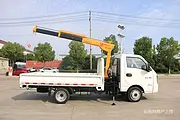国六蓝牌微型120马力2吨随车吊 首付2万提车