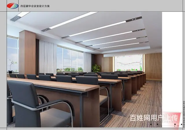 淄博现代办公空间装修设计 - 图片 7