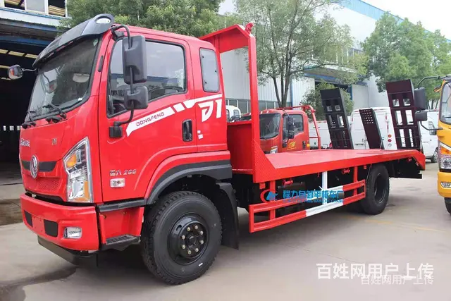 东风挖机拖板车 155挖机平板拖车实惠的拖车 - 图片 2