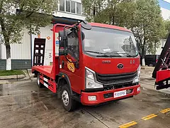 重汽豪曼蓝牌平板车