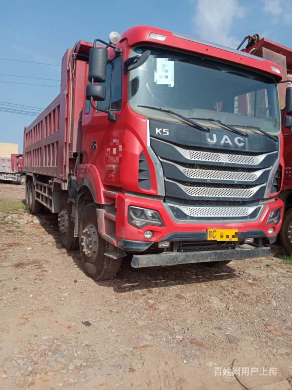 【图】- 江淮k5 前四后八8米430马力 自卸车 国五急售 - 清远阳山货车