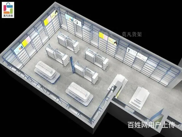 莫凡货架厂家供应-美饰空间百货精品展示架 - 图片 4