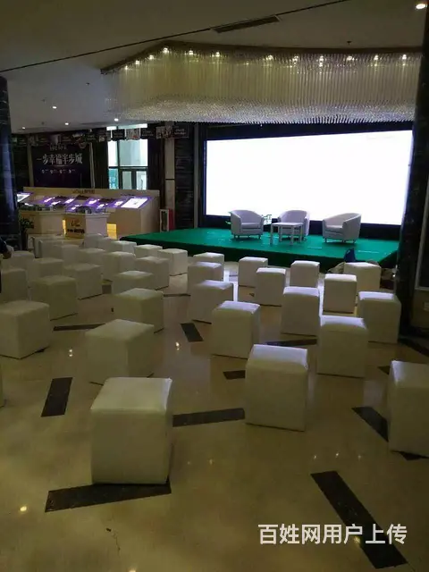 广州沙发墩出租，会展沙发凳出租，车展沙发凳出租 - 图片 5