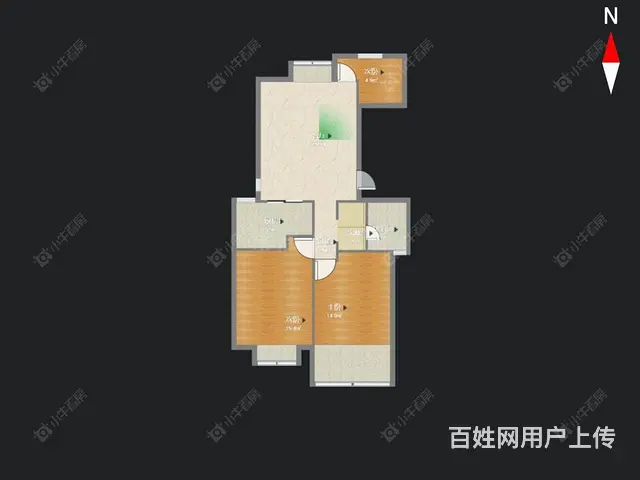 新上！盛世名门 博小电梯房 精装小三房 总价低 晋 - 图片 8