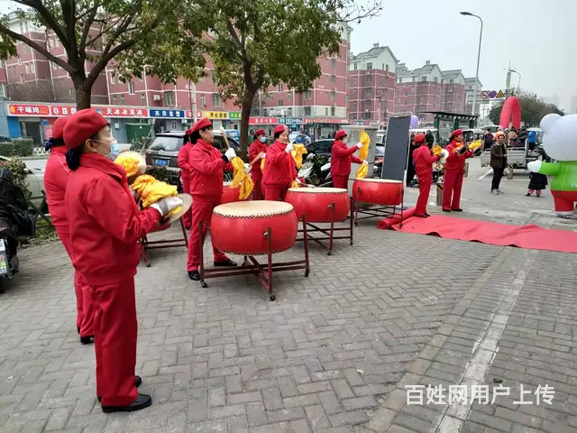 洛阳开业庆典大鼓队锣鼓队舞狮演出，洛阳庆典公司 - 图片 2