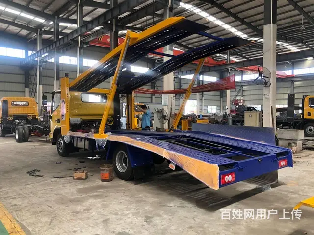 程力佳运轿运车豪沃蓝牌二位板轿运双层板轿运车多少钱 - 图片 6