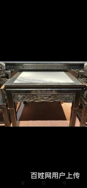 灵芝‬云石中堂六件套 - 图片 3