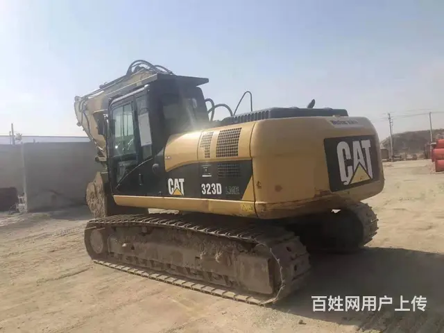 售精品个人纯土方机卡特323D二手挖掘机自家干活机 - 图片 3