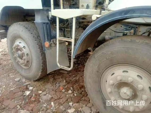 二手16年国四华凌前四后八18方水泥罐车380马力 - 图片 12