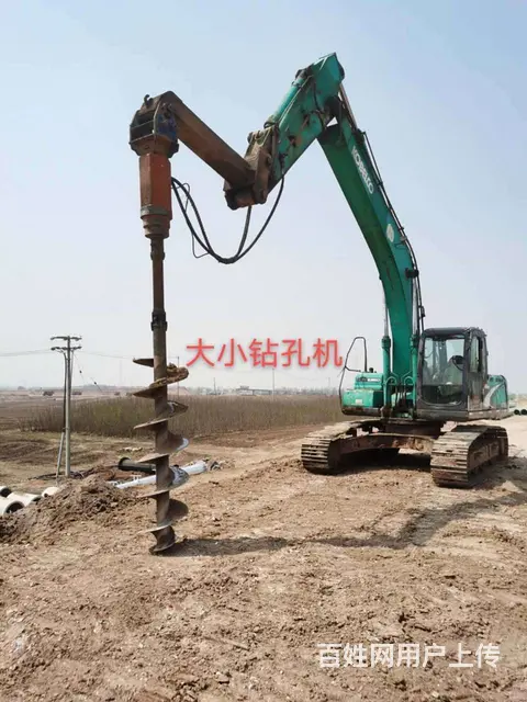 长春挖掘机出租， 旋挖钻机，螺旋钻机，钻孔机- - 图片 3