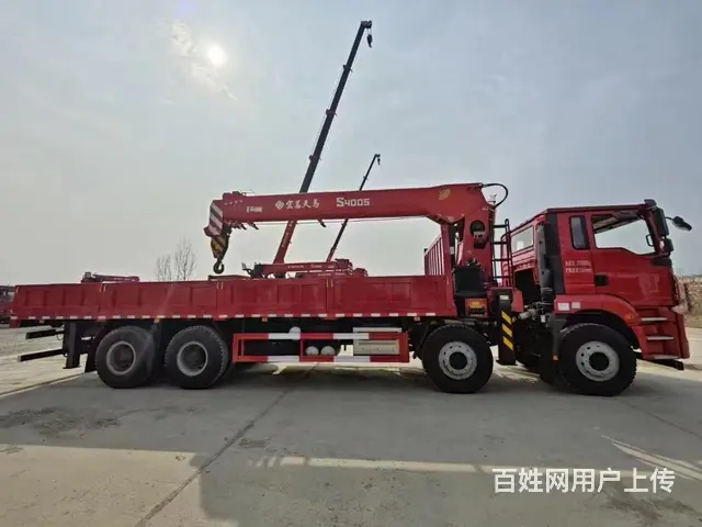 陕汽前四后八天马16吨五节直臂随车吊 厂家地址联系电话多少 - 图片 1