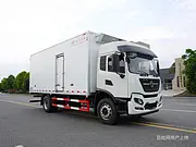东风天锦6米8物流冷链运输车新工艺隔热保温箱