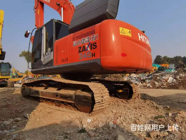 急售！进口日立240-3二手挖掘机质保两年全国包运 - 图片 9