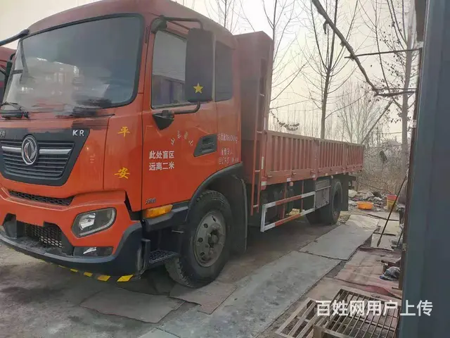 二手东风天锦6.2米平板车 180马力 雷诺发动机 - 图片 3
