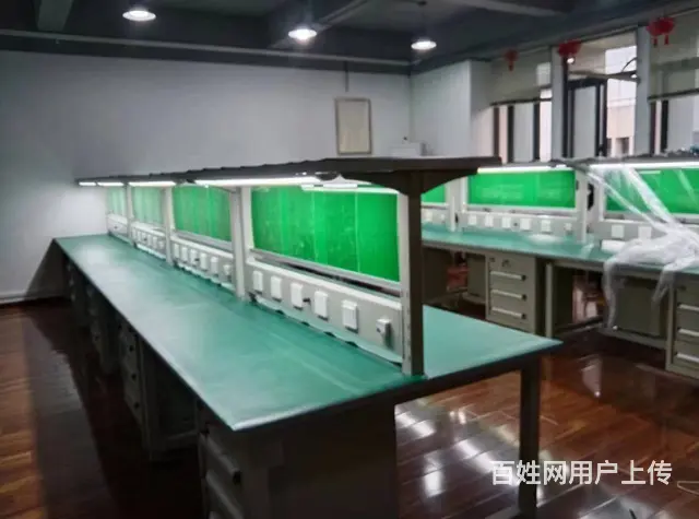 防静电工作台电子厂操作台学校实验桌车间电脑维修台流 - 图片 9