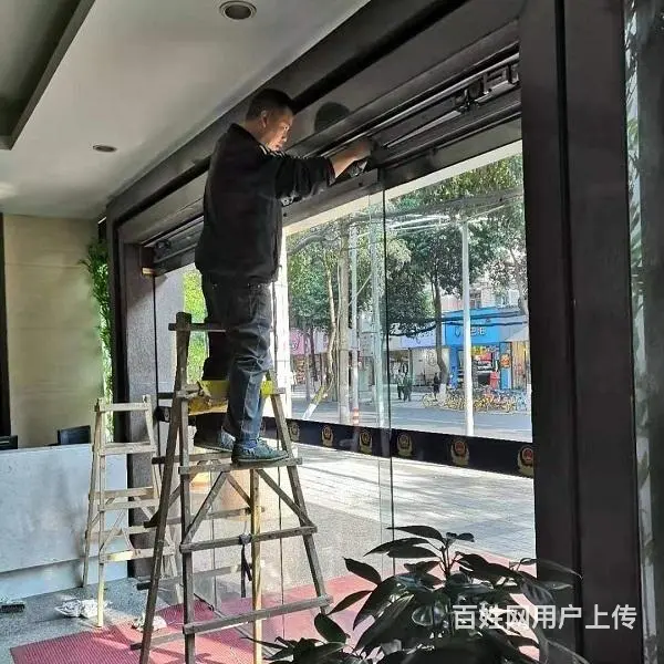 崇州感应自动门维修，崇州高档自动感应门，崇州感应门多少钱一平 - 图片 8