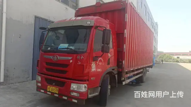 17年3月解放7.2米电飞厢式货车，价格便宜 - 图片 1