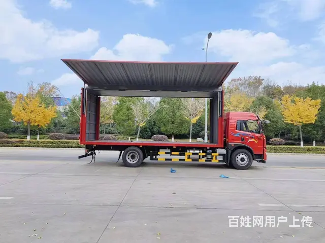 解放6.8米烟花爆竹厢式运输车可做隐形翼展 - 图片 5