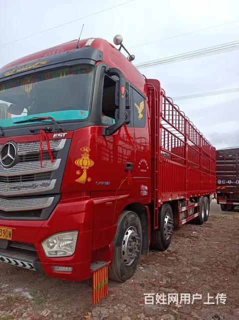 新款欧曼九米六高栏车，510大马力 - 图片 1