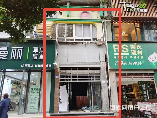 （达州铺源网）南外南庭春天旁270㎡旺铺出租 - 图片 1