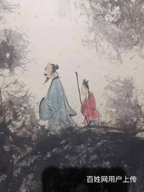 傅抱石    山水人物   立轴  画心尺寸：1 - 图片 6