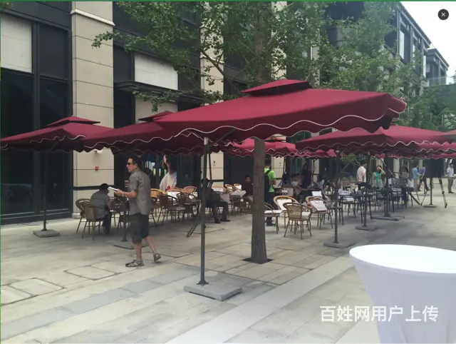广州方伞租赁，圆伞租赁，白色帐篷租赁，红色帐篷租赁 - 图片 2