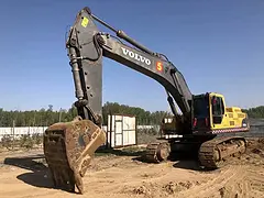 急用钱转让12年沃尔沃460挖掘机工作7400小时