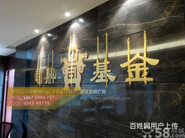 武汉光谷制作做水晶字亚克力logo墙 - 图片 2