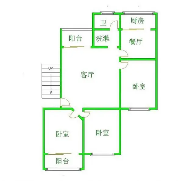 新迎新城、爱琴海旁，新迎北区3房2楼带露台急售！ - 图片 12