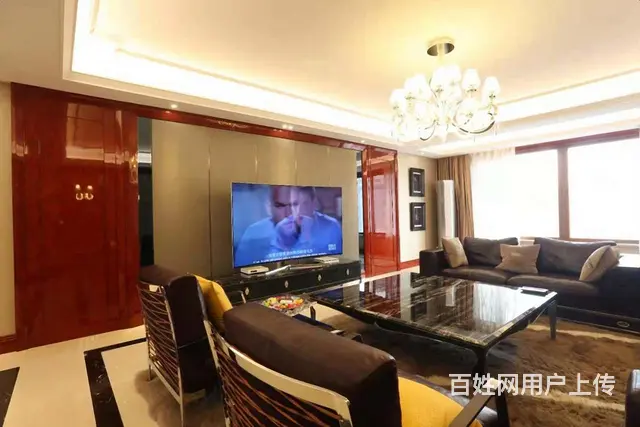 盛和世纪一线看江三室豪装拎包入住全套品质家私，家电齐全 - 图片 1