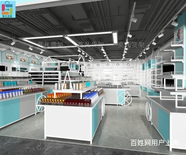 饰品柜台精品货架规格齐全-莫凡货架免费设计布局 - 图片 2