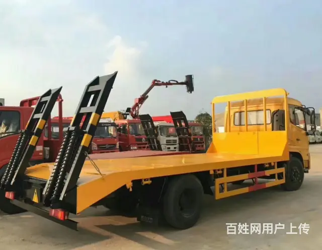 80-150挖机平板车厂家直销价格最优惠 - 图片 5