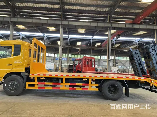 东风天锦挖掘机拖板车150挖机拖车包上牌价格是多少 - 图片 9