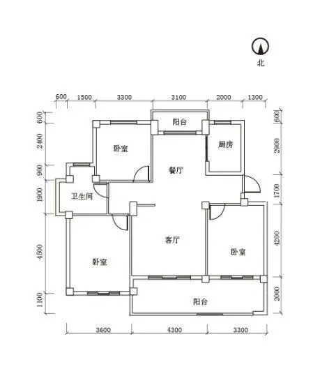 新人民医院南，心海湾二楼大三室南北三阳台，送储藏室，正常过户 - 图片 10