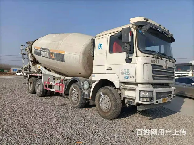 18年二手德龙大20方搅拌车 潍柴发动机375马力 - 图片 3
