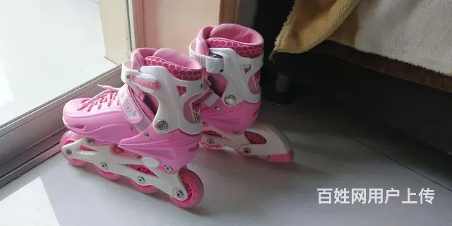 9成新小女生滑轮3～10岁可用 - 图片