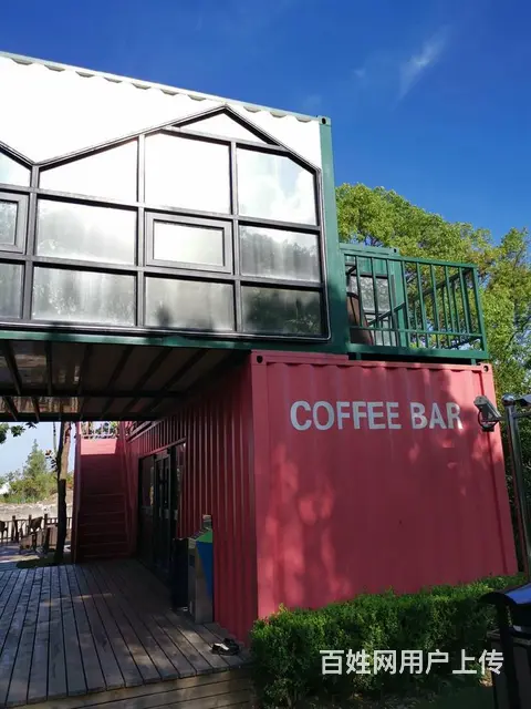 网红集装箱办公室移动商铺阳光房咖啡店烧烤营地住房 - 图片 2