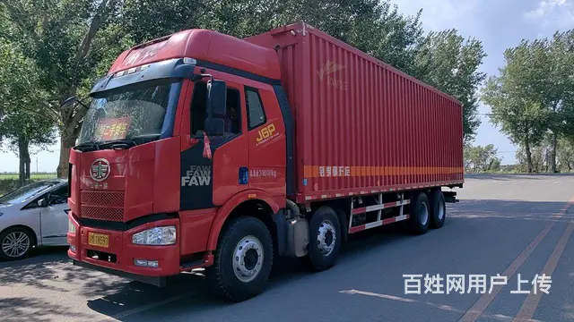 【搞定了！】解放前四后八原车9.6米飞翼 - 图片 4