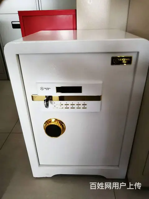 密码保险箱指纹单双门保管箱45CM保险柜开锁维修 - 图片 4