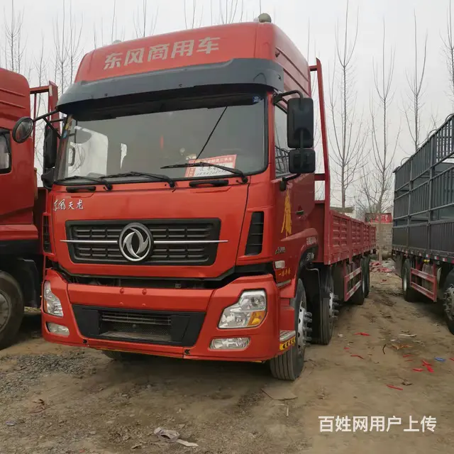 海东20年东风天龙KL前四后八 9.6米高栏货车 - 图片 5