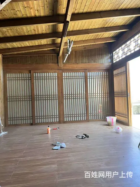 四川成都中式实木门花格木窗实木雕花门 - 图片 11