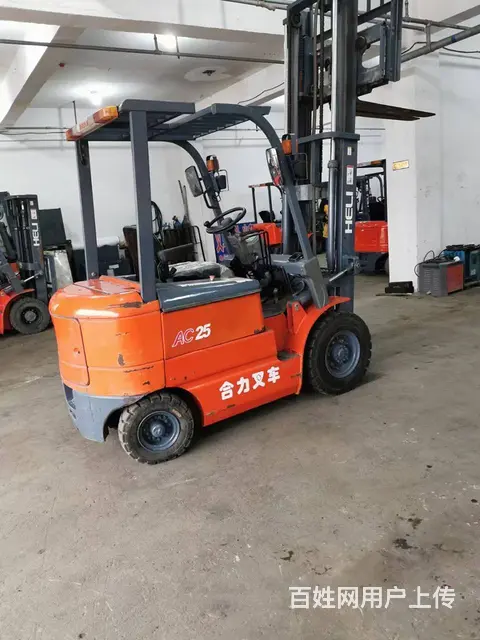 合力2吨全电动叉车，九成新仓储3吨二手叉车带侧移 - 图片 1
