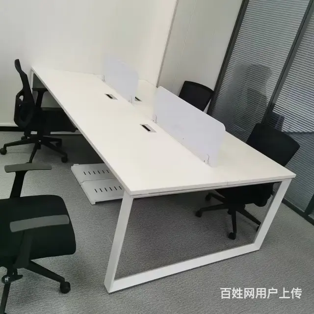清仓价出售办公桌，员工桌椅会议桌，经理桌椅包送装 - 图片 6