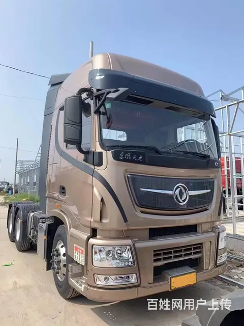 阿克苏二手东风天龙牵引车 康明斯520马力 国五 - 图片 1