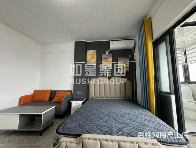 城东美仙山二期精装单身公寓，大阳台，家具家电齐全，拎包入住 - 图片 7