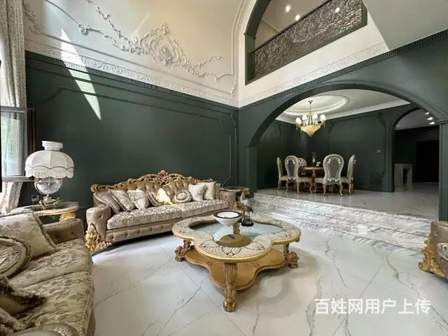 上新玫瑰湾拢岸别墅 独立车库 法式轻奢 富兰帝期家私 - 图片 1